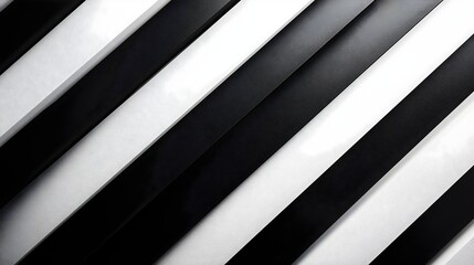 Obraz premium Minimalist pattern featuring diagonal lines in contrasting black and white tones suitable for modern design aesthetics