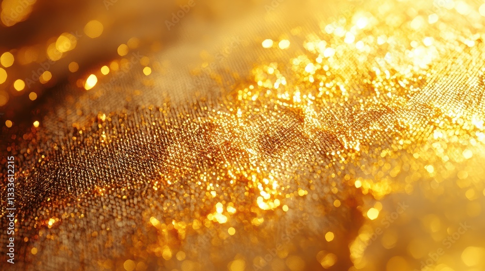 Poster gold abstract texture close up of a gold metallic surface with a brushed texture and subtle light re