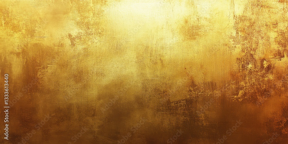 Poster golden texture: a textured backdrop with a captivating golden hue, evoking a sense of luxury and opu