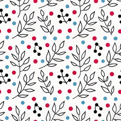 pattern  of various flowers 