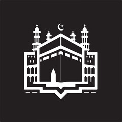 Fototapeta premium Islamic Silhouette Design Bundle 