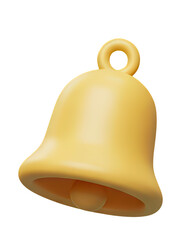 Golden Notification Bell Icon