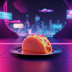 ice cream on a plate