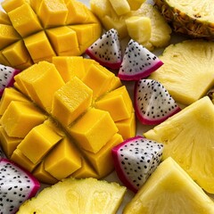 cheese and pineapple