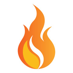 Bonfire Fire Flame Vector Art for Digital Design