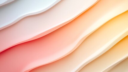 Abstract gradient wavy layers