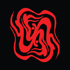 fire japanese traditional element graphic tattoo