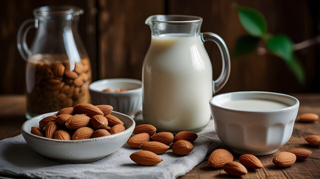 nutts and milk