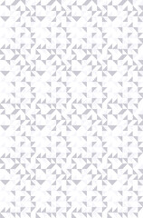 Vertical design of Abstract triangle background design in grey and and light grey color.