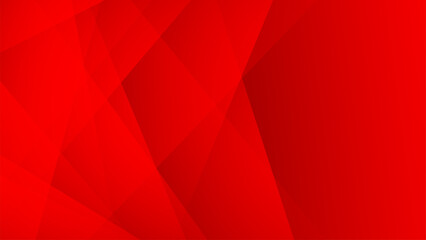 Obraz premium Red polygonal background with golden lines. Design template for brochures, flyers, magazine, banners etc.