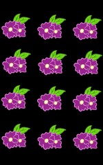 A Magnificent Purple Blossom, Unfolding Its Petals in a Dance of Grace