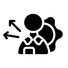 Flexibility Solid Icon