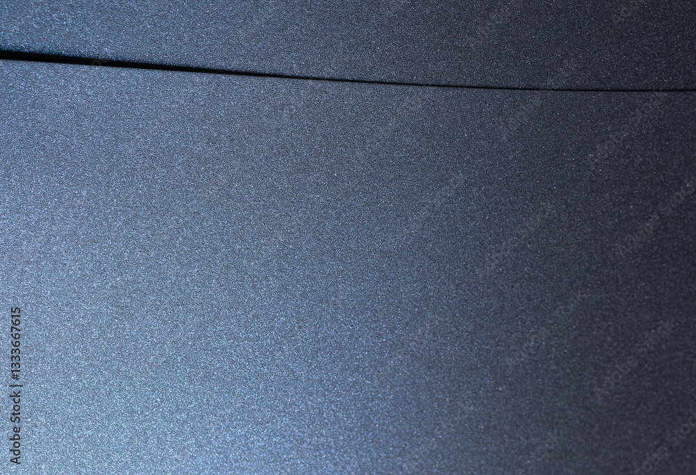 Poster navy blue paper background with a smooth, glossy texture and pearlescent finish. deep, geometric lin