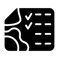 Project Management Solid Icon
