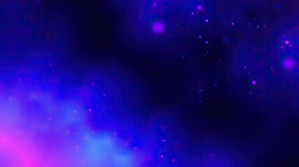 Obraz premium Cosmic Nebula Background Purple Blue Galaxy Night Sky
