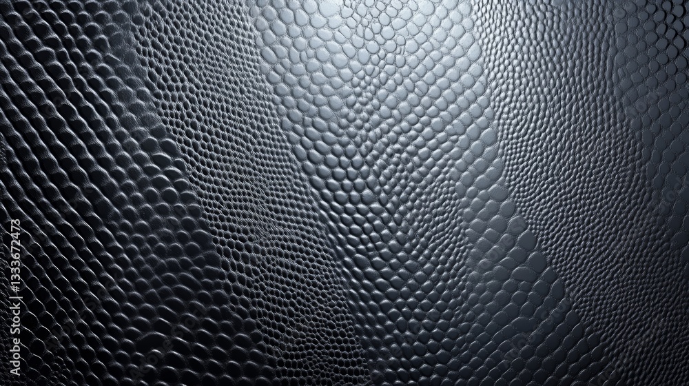 Poster abstract dark reptile skin texture with scale pattern and gradient lighting