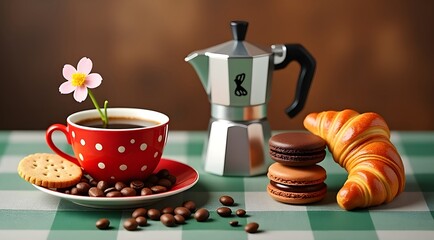 Good time for coffee and desserts