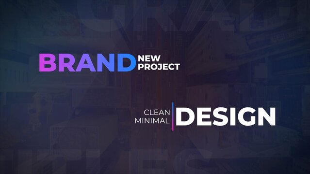 Gradient Titles: Horizontal