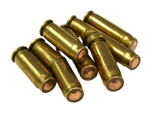 Isolated Rifle Bullets