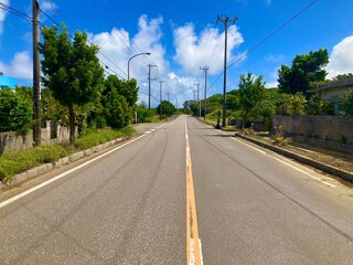 石垣島の道路