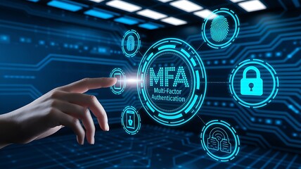 Multi-Factor Authentication (MFA) &ndash; Secure Digital Access & Cybersecurity,cybersecurity, secure login, online security, authentication methods, cyber protection, MFA login, digital security.