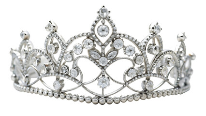 royal crown isolated on white