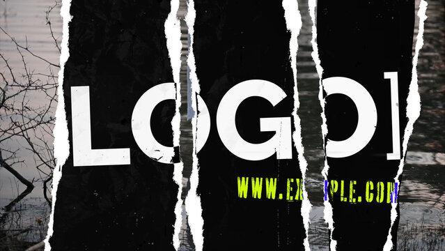 Ripped Logo Transition