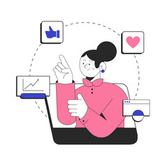 Personal Branding Illustration