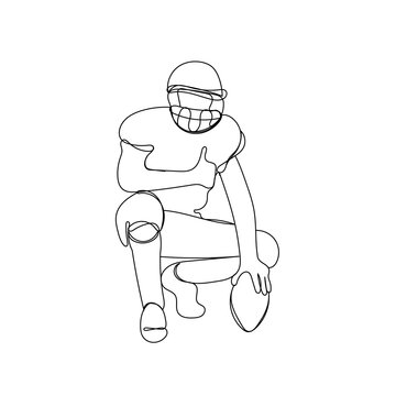 football player line art thumbs up clip art preview