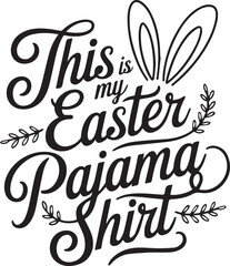 Happy Easter typography t-shirt design