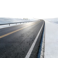 road in the desert. Road through the forest. beautiful sun rising sky with asphalt highways road in rural sce. Desert Highway Death Valley. 
