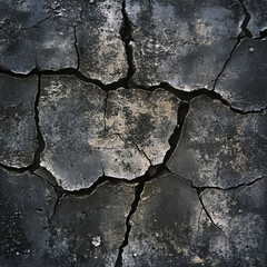 Fototapeta premium Raw concrete texture with natural imperfections, rough cement surface background for industrial design, architecture, and construction projects