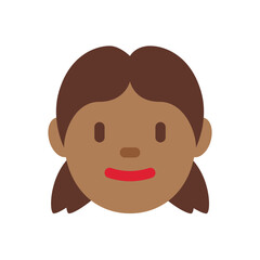 Smiling Girl Face