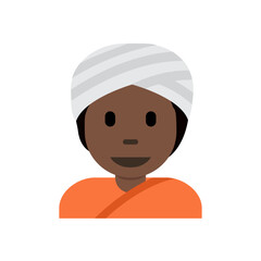 Person Wearing Turban
