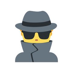 Obraz premium Mysterious Spy 