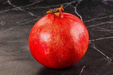 Ripe sweet juicy pomegranate fruit