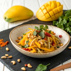a-colorful-thai-mango-salad-with-shredded-mango