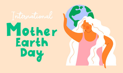 International Earth Mother's Day horizontal banner