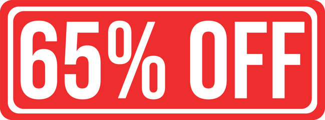 65% Off Rubber Stamp Seal Vector Illustration