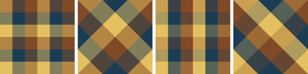 Ginham plaid seamless tartan check plaid for skirt, tablecloth, blanket, duvet cover, or other modern fashion print.