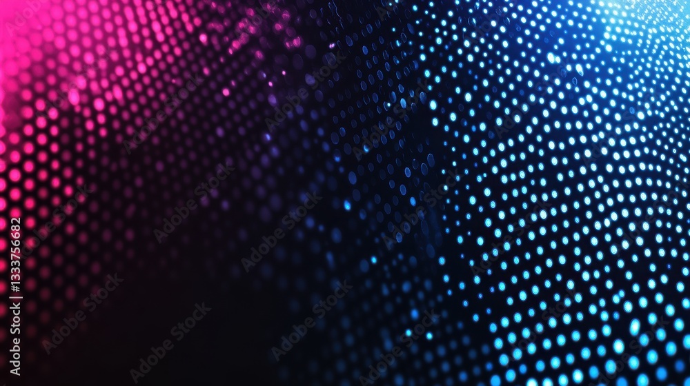 Poster vibrant abstract background with colorful dots and gradients