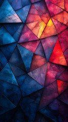 Obraz premium Vibrant Multicolored Abstract Wallpaper