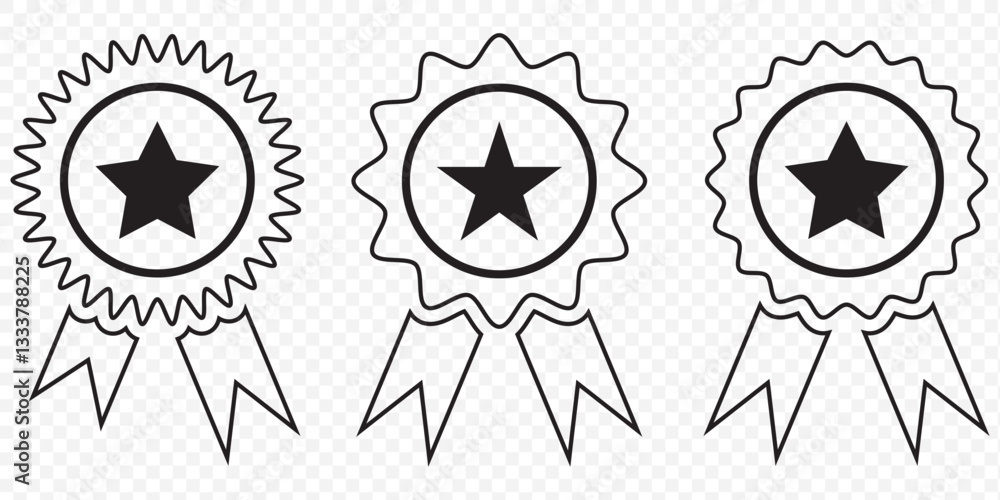 Poster certificate icon linear logo isolated. certificate icon symbol mark in filled style. certificate ico