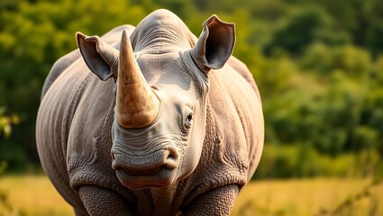 "Close-Up Majesty: Northern White Rhino at Ol Pejeta, Kenya"