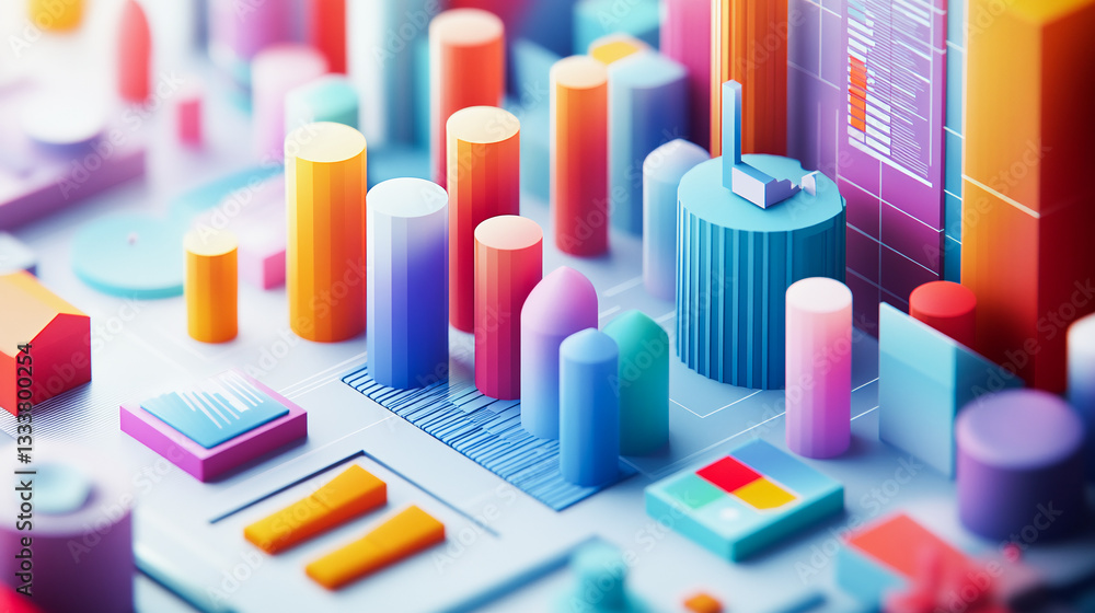 Wall mural driven insights: visualizing the power of analytics