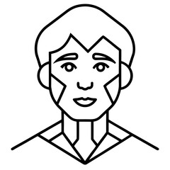 Modern Artificial Intelligence Symbols for Digital and Tech Projects
