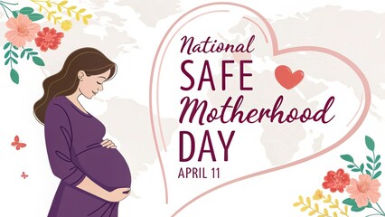 National Safe Motherhood Day spreads awareness about maternal wellness and safety.
