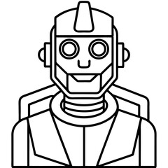 Modern Artificial Intelligence Symbols for Digital and Tech Projects
