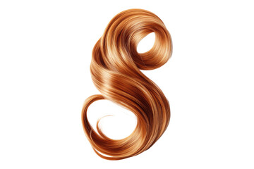 Elegant hair conditioner Isolated on transparent background