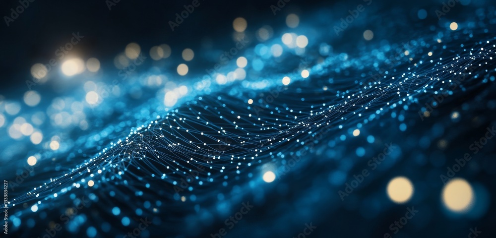 Poster abstract data flow visualization